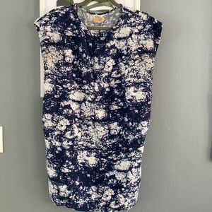 PIKO 1988 retro inspired tie dyed mini dress with pockets